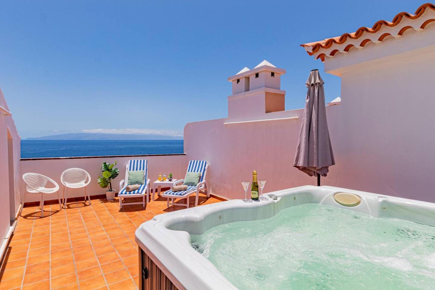 Penthouse Apt With Jacuzzi By Dream Homes Tenerife Пуэрто-де-Сантьяго Экстерьер фото