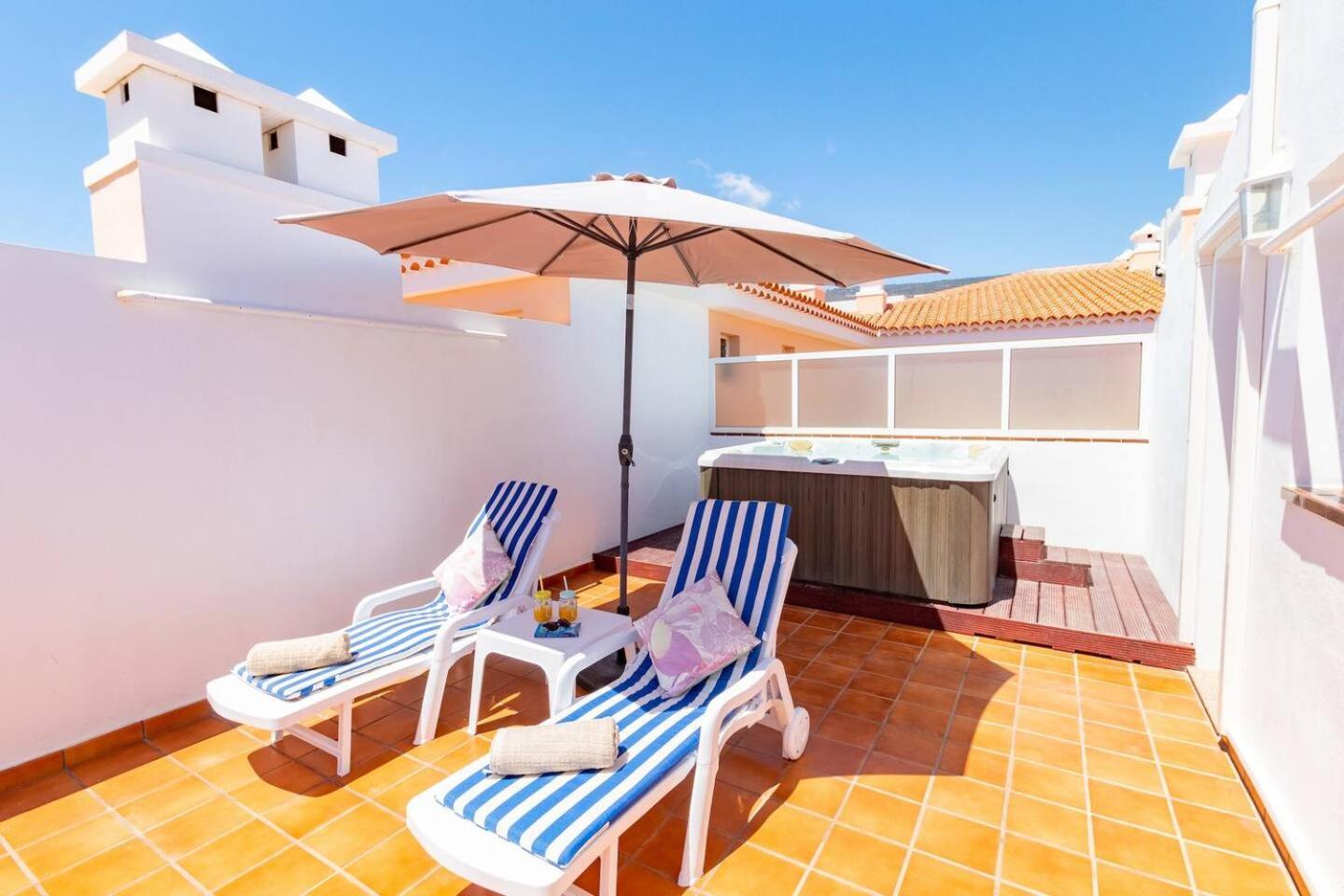 Penthouse Apt With Jacuzzi By Dream Homes Tenerife Пуэрто-де-Сантьяго Экстерьер фото