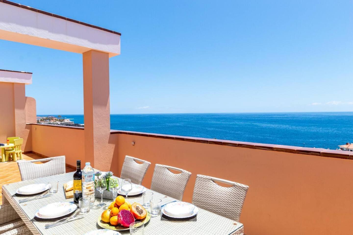 Penthouse Apt With Jacuzzi By Dream Homes Tenerife Пуэрто-де-Сантьяго Экстерьер фото