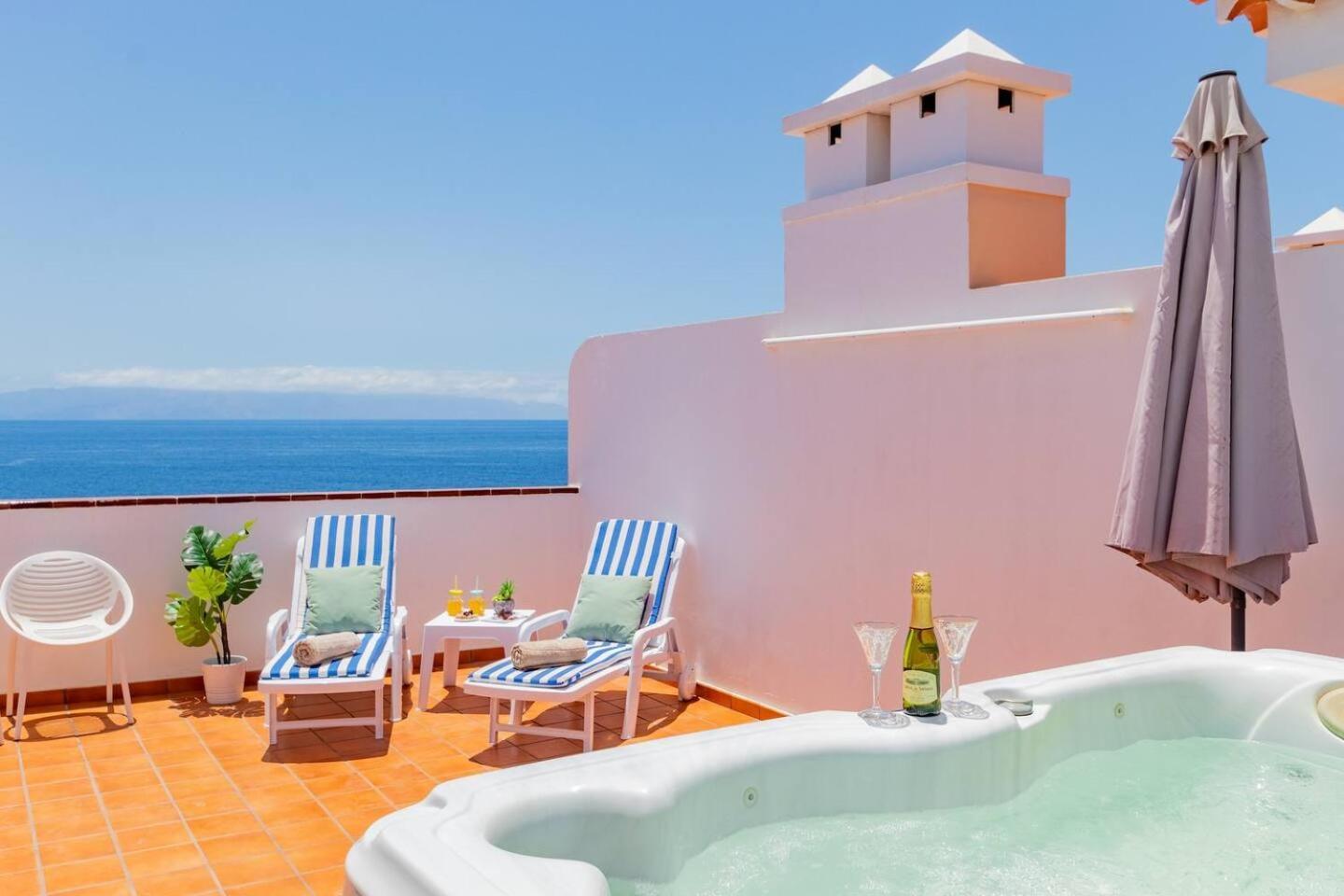 Penthouse Apt With Jacuzzi By Dream Homes Tenerife Пуэрто-де-Сантьяго Экстерьер фото